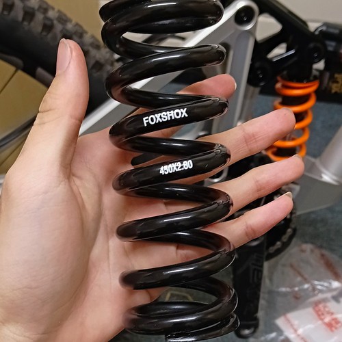 Foxshox rear shock coil - coil, spring