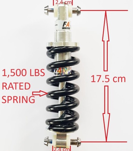 1500lbs rated rear - , cycle