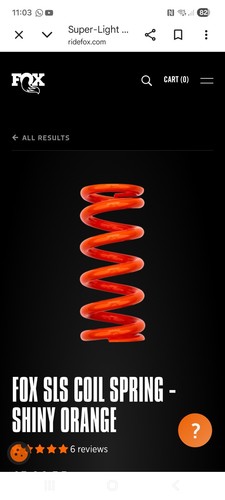 Fox sls lightweight coil - fox,